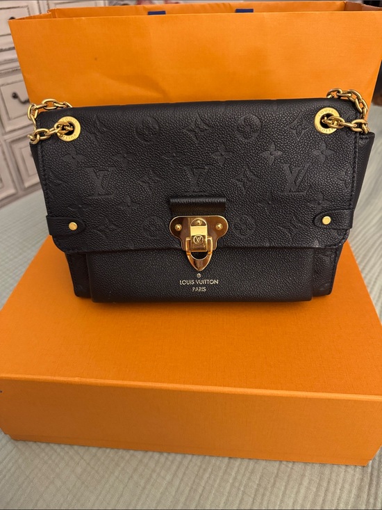 Louis Vuitton Handbags - Louis Vuitton Vavin PM Monogram Empreinte Noir Black Leather Shoulder Bag